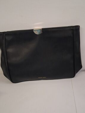 NWOT Womens Black Bergdorf Goodman Clutch Bag